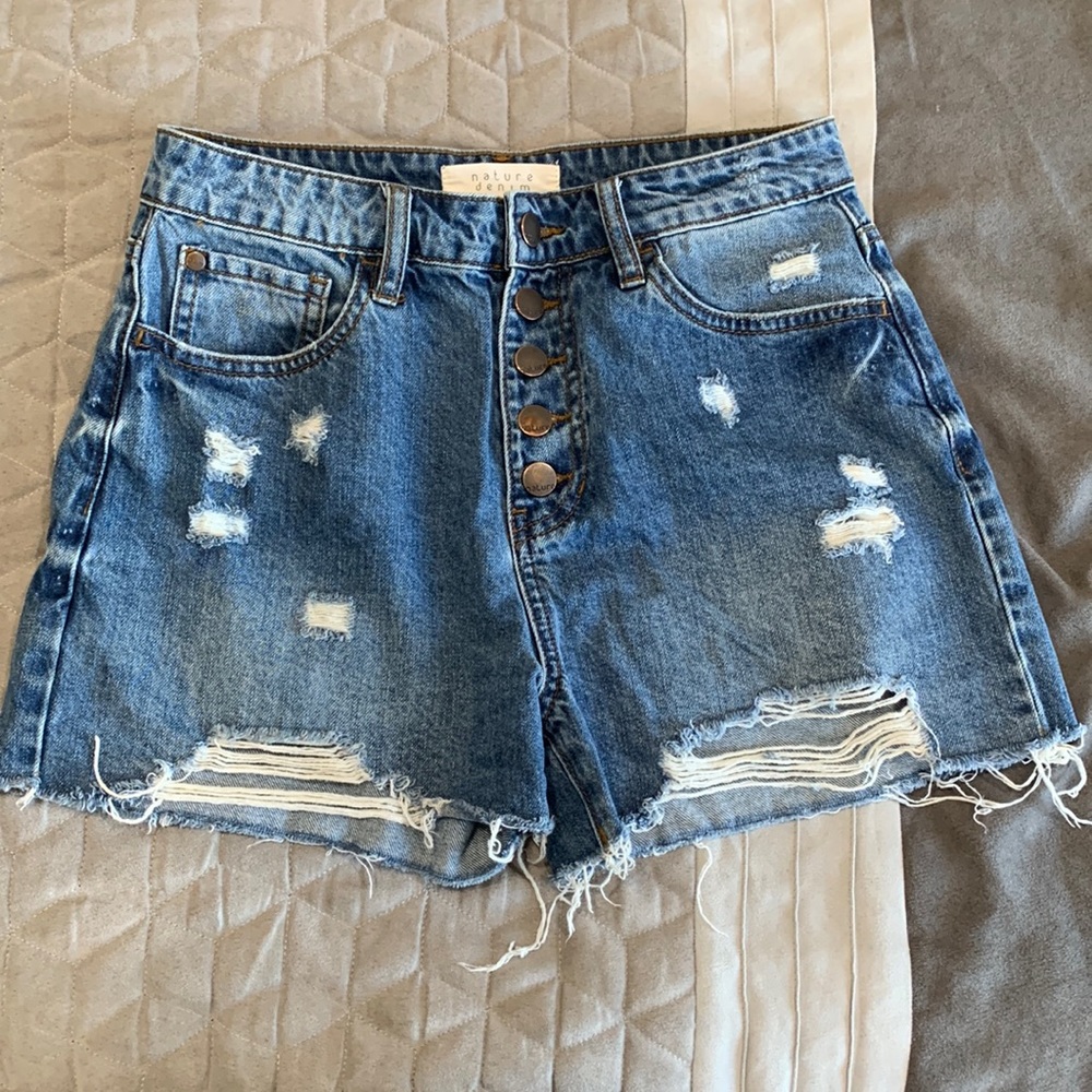 Pink Lily High Rise Shorts